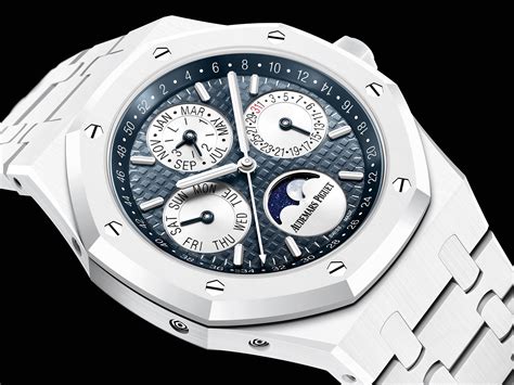 white ceramic audemars piguet|audemars piguet perpetual calendar.